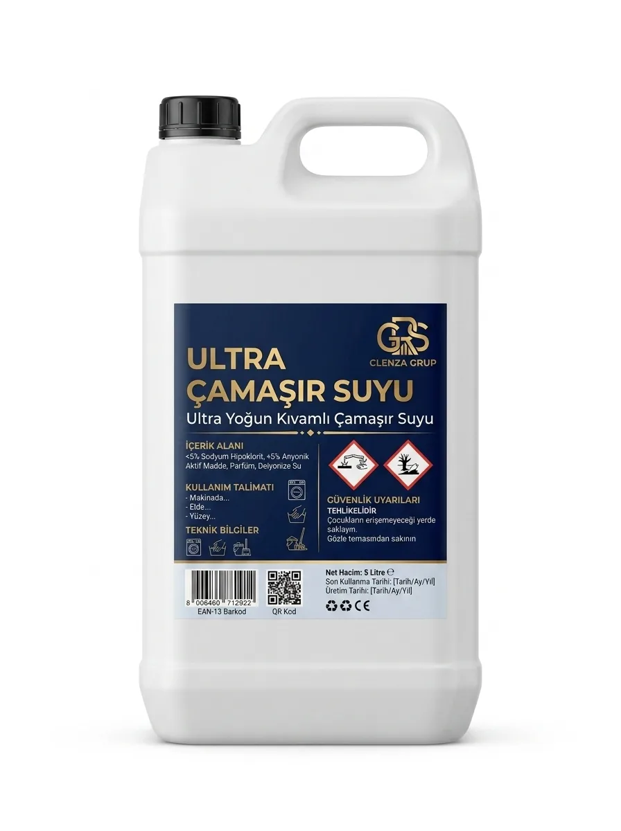 Endüstriyel Çamaşır Suyu Konsantresi